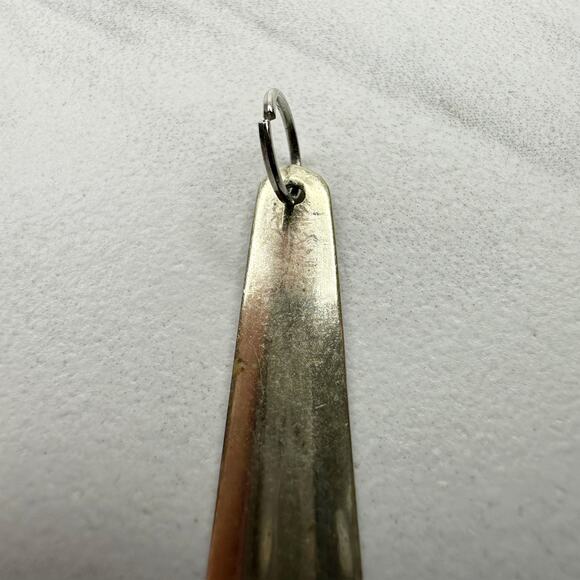 Vintage Alpaca Silver Tone Upcycled Pendant - Picture 7 of 9